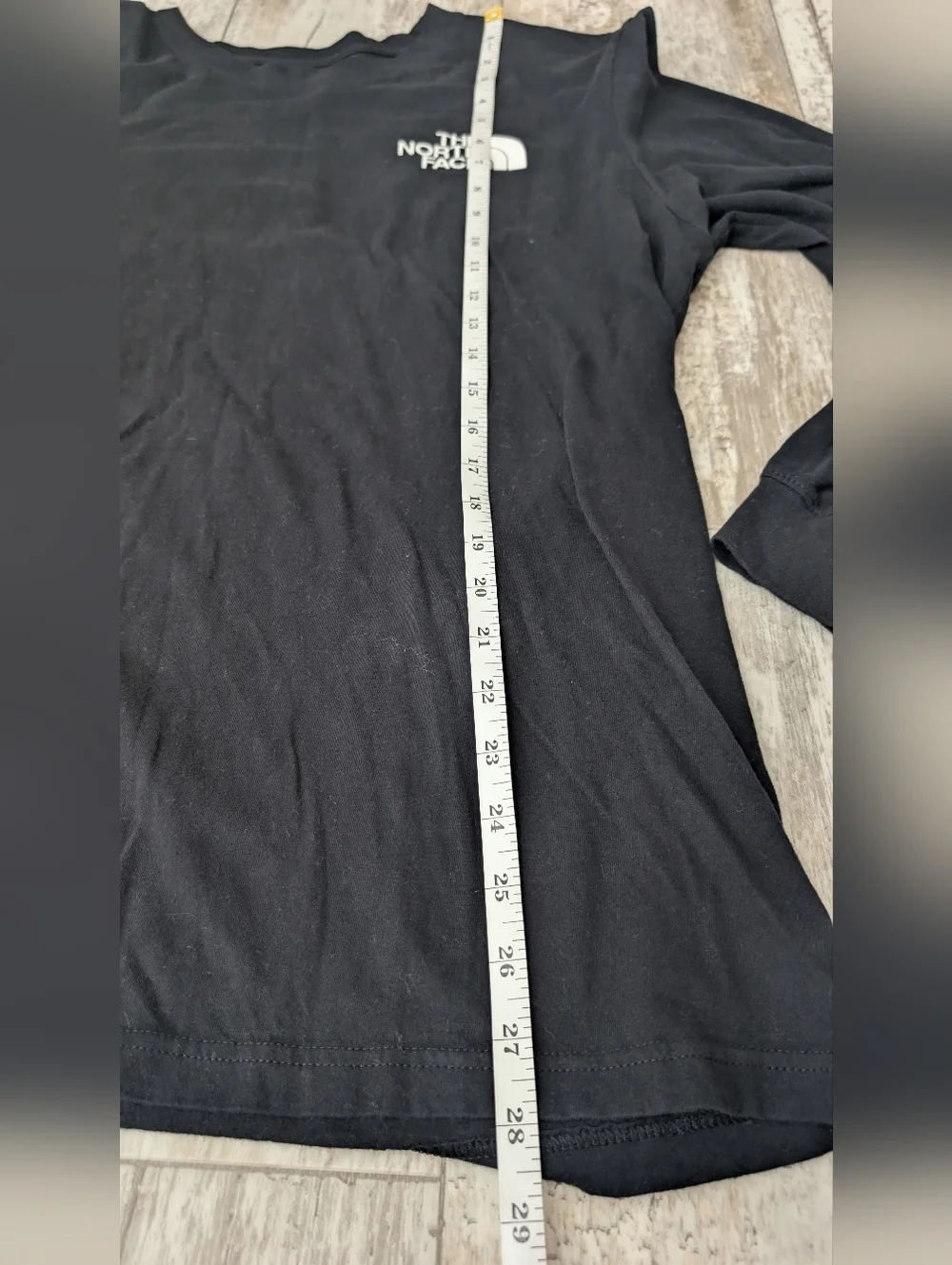 The North Face Men's Long Sleeve Logo Tee - Black